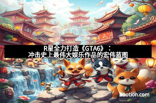R星全力打造《GTA6》：冲击史上最伟大娱乐作品的宏伟蓝图